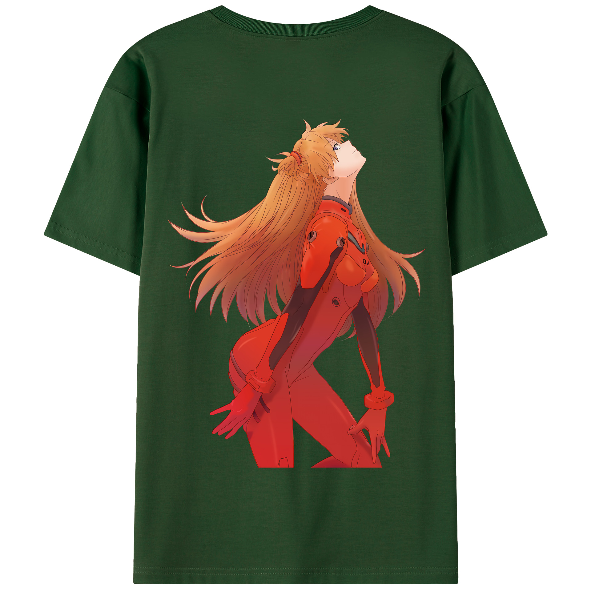 （画像用） EVA 新世紀エヴァンゲリオン 綿100％半袖Tシャツ（背面プリント）